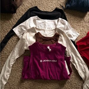 lululemon athletica top lot